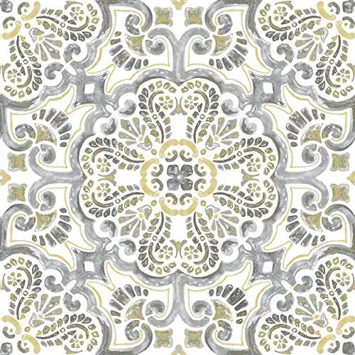 Bodenfliesen Wallpops FP2947 Antico Peel & Stick, mehrfarbig