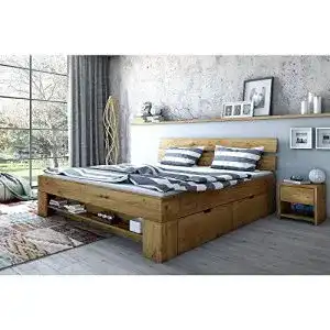 Futonbett moebelstore24 Schlafzimmerbett inkl. 4 Schubladen