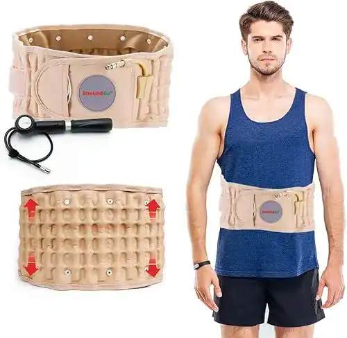 Dekompressionsgürtel STRETCH & GO Aufblasbarer Lendengürtel