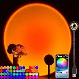 Sunset-Lampe KAVAVO Smart APP 16 Millionen Farben Sunset LED