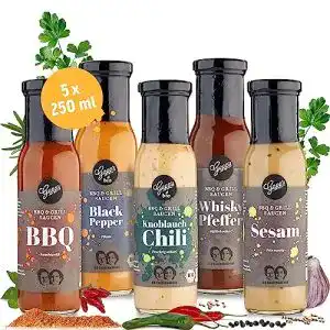Grillsauce Gepp’s Gepp’s Feinkost Bestseller Saucen Set, 5 x 250 ml