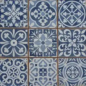 Bodenfliesen Casa Moro Mediterrane Patchwork Fliesen Rahel Blau