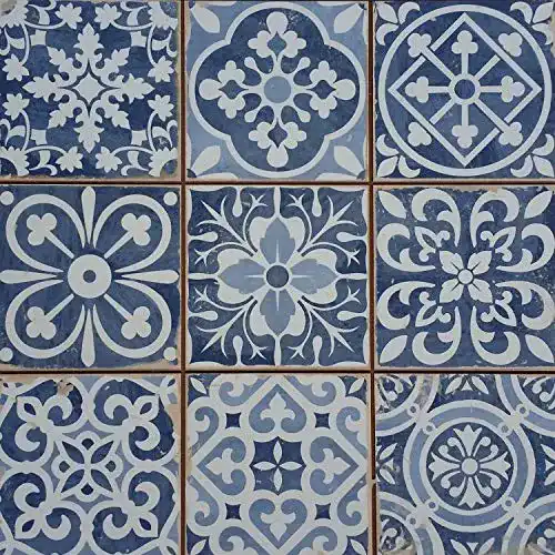 Bodenfliesen Casa Moro Mediterrane Patchwork Fliesen Rahel Blau