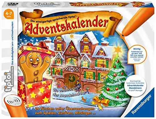 Tiptoi Ravensburger Interaktiver Adventskalender Mandelmann