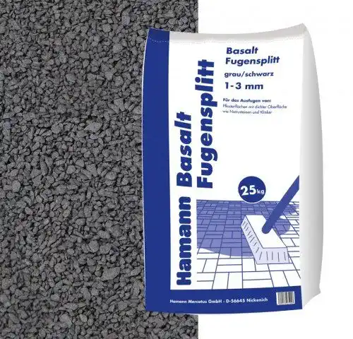 Basalt-Splitt Hamann Mercatus GmbH Basalt Fugensplitt 1-3 mm