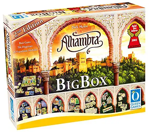 Alhambra-Spiel Queen Games 10525 – Alhambra 2nd Edition Big Box