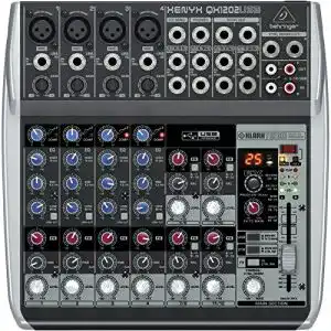Behringer-Mischpult Behringer QX1202USB Xenyx 12 Eingang 2 Bus