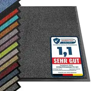 Schmutzfangmatte etm ® Anthrazit-Schwarz, 90×150 cm