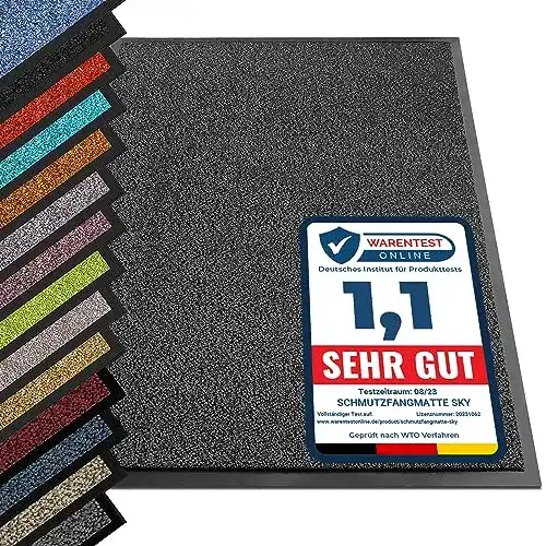 Schmutzfangmatte etm ® Anthrazit-Schwarz, 90×150 cm