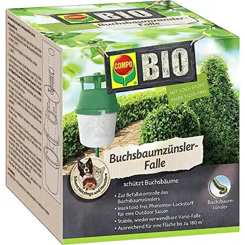Buchsbaumzünsler-Falle Compo, Inkl. 3 Lockstoff-Dispenser