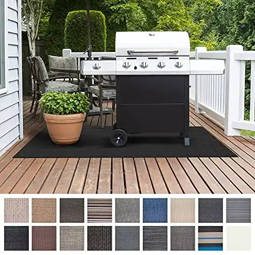 Bodenschutzmatte-Grill Floordirekt Grillschutzmatte Schwer