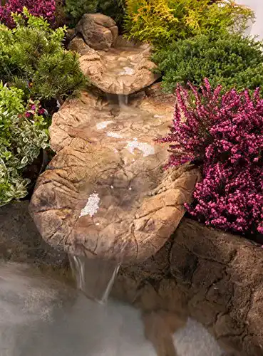 Bachlauf ATG-Line Wasserfall Gartenteich Schalen Set, 135 x 50cm