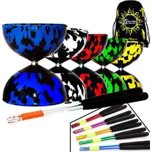 Diabolo Mr Babache / Flames N Games Diabolo sets Profi Set
