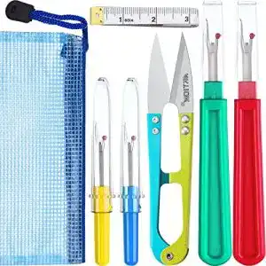 Nahttrenner Bememo Nähen Kit, 4 Stück mit Aufbewahrungstasche