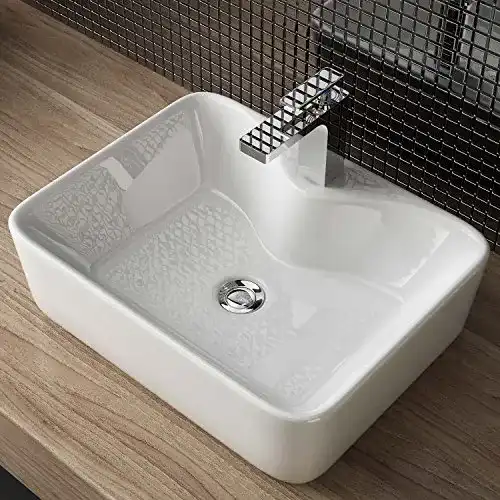 Aufsatzwaschbecken waschbecken24 48x37x13,5 CM Keramik