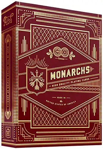 Pokerkarten Theory Rot Monarch Spielkarten von 11 & Fahrrad
