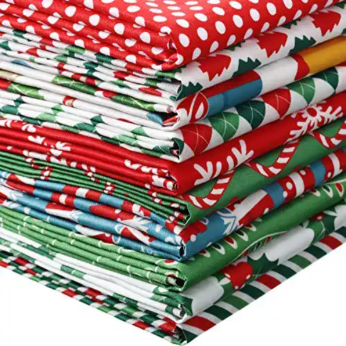 Patchworkstoff Tatuo 10 Stücke Weihnachten Baumwoll Stoff