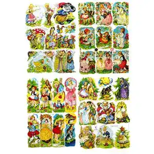 Glanzbilder Glanzbilder Märchen Set aus 4