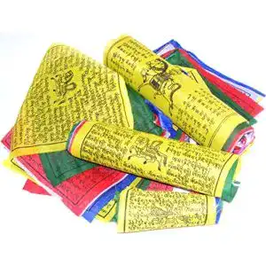 Gebetsfahne BUDDHA arts&more Prayer Flags Größe S