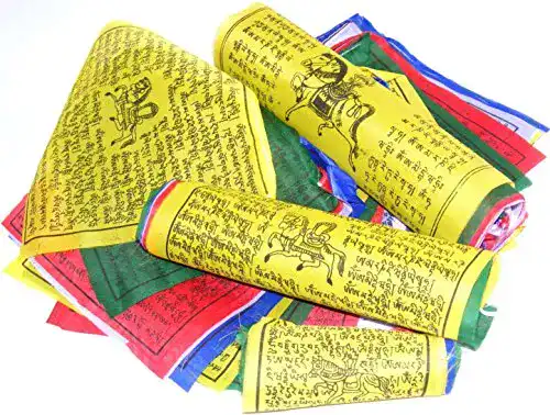 Gebetsfahne BUDDHA arts&more Prayer Flags Größe S