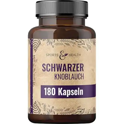 Die beste Schwarzer Knoblauch CDF Sports & Health Solutions Kapseln 2026 Test Bestseller Schwarzer Knoblauch CDF Sports & Health Solutions Kapseln