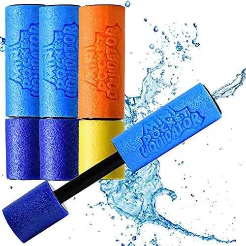 Wasserspritze L + H WORLD 4x Wasserspritzpistole Schaumstoff