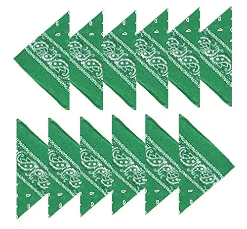 Bandana Boolavard 1, 6, 9 oder 12 Stück Cowboy, Paisley, 12er
