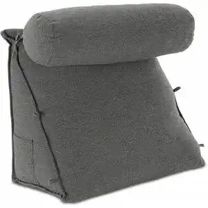 Rückenkissen maxVitalis Bett/Sofa mit abnehmbarer Nackenrolle