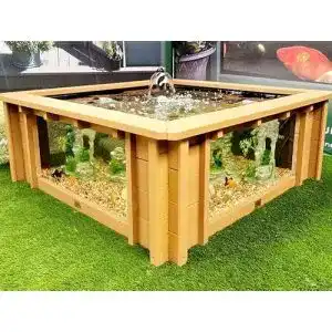 Hochteich Clear View Garden Aquarium Lotus Gartenteich