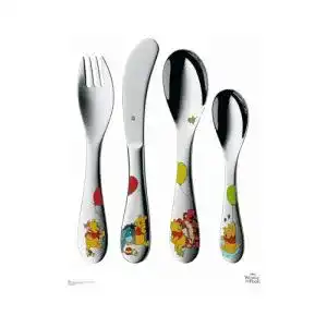 Kinderbesteck WMF Disney Winnie Pooh Set 4-teilig, Edelstahl