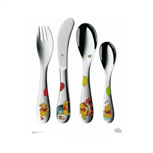 Kinderbesteck WMF Disney Winnie Pooh Set 4-teilig, Edelstahl