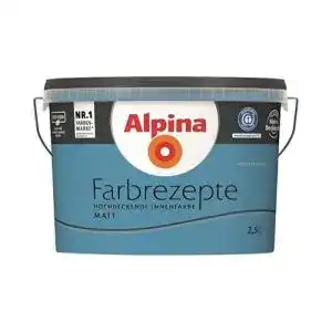 Wandfarbe Blau Alpina Farben GmbH Alpina Farbrezepte, 2,5 L